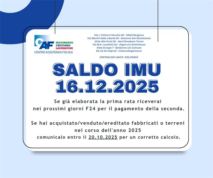 SALDO IMU 2025